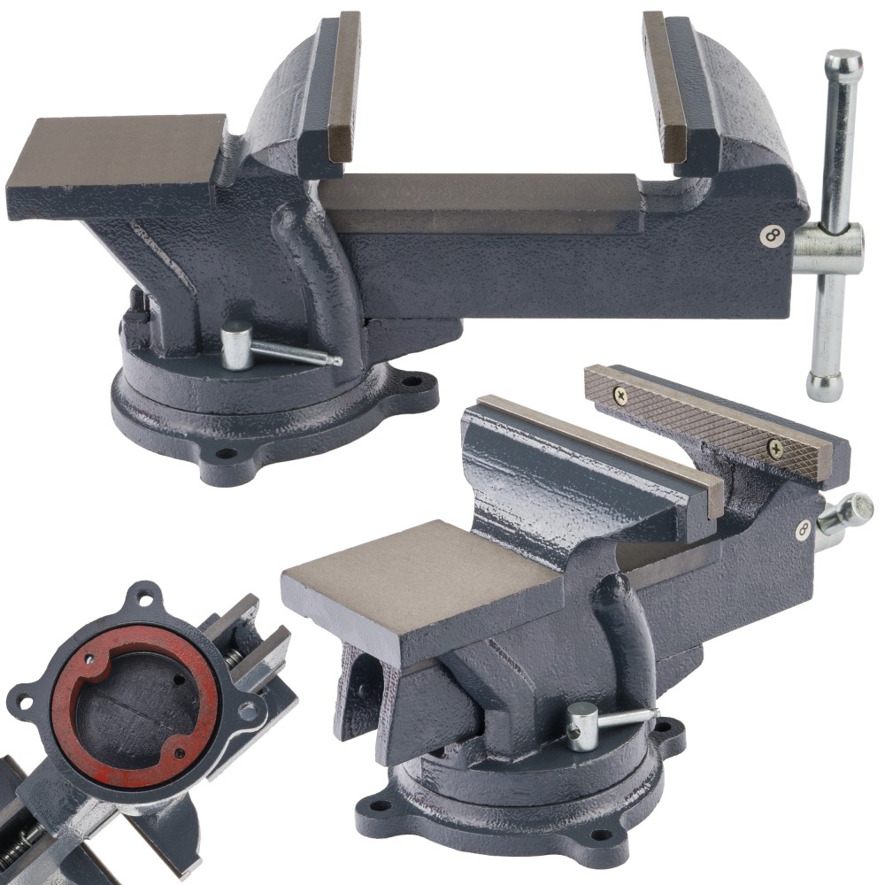 Imadło ŚLUSARSKIE 150 mm Obrotowe z Kowadłem 360 PM-IS-150T Imadło ŚLUSARSKIE 150 mm Obrotowe z Kowadłem 360 PM-IS-150T