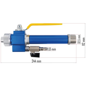 Pistolet do agregatu tynkarskiego PM-AGT-1500M-PI