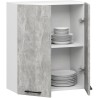 Szafka OLIWIA W60 H720 BIAŁA / BETON
