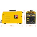 Spawarka Migomat MIG MAG MMA TIG 220A Synergy FLUX PM-IMGTS-220L