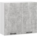 Szafka OLIWIA W80 H720 BIAŁA / BETON