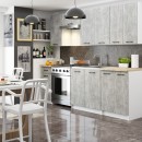Szafka OLIWIA W80 H720 BIAŁA / BETON