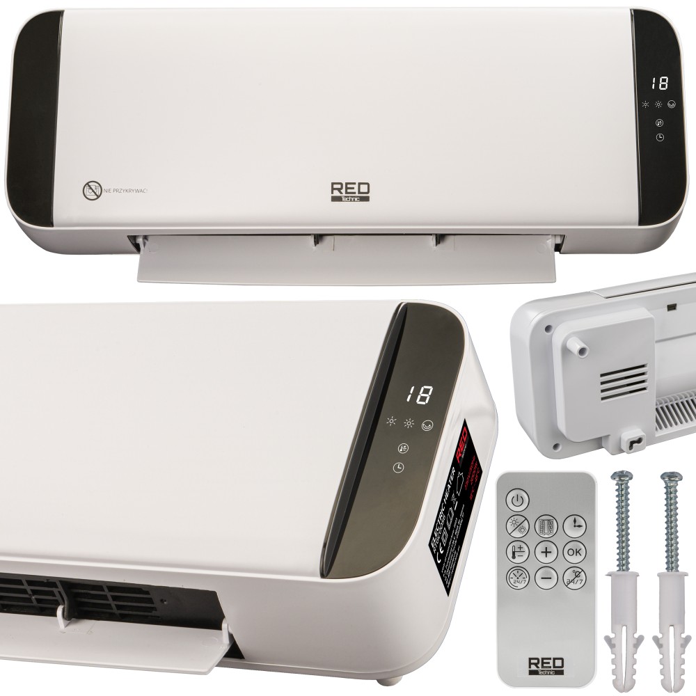 Kurtyna powietrzna 2000W Grzejnik CERAMICZNY RTGC0056 LCD Kurtyna powietrzna 2000W Grzejnik CERAMICZNY RTGC0056 LCD