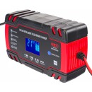 Prostownik AKUMULATOROWY Mikroprocesorowy Samochodowy 12V/24V 8A Ładowarka RTPM0079