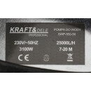 ZATAPIALNA POMPA DO WODY Z ROZDRABNIACZEM 3100W + PŁYWAK KD763