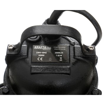 POMPA ZATAPIALNA DO WODY Z ROZDRABNIACZEM 3200W KD764