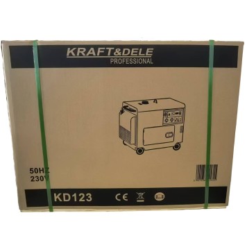 Agregat Diesel 7000W + ATS 12/230V KD123