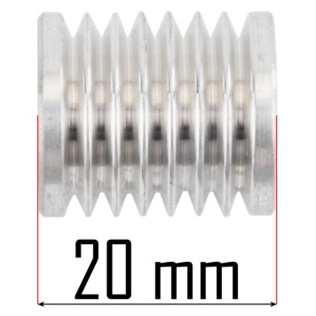 Koło pasowe do kosiarki elektrycznej RTKSE0027-KP2