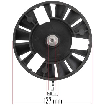 Koło pasowe do kosiarki elektrycznej RTKSE0027-KP1