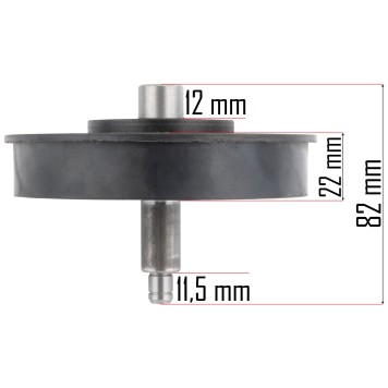 Koło pasowe do kosiarki elektrycznej RTKSE0027-KP1