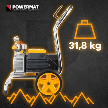 AGREGAT MALARSKI HYDRODYNAMICZNY 1500W  PM-PDM-1500MN