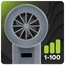 Wentylator ręczny Velano VELWEBR0006