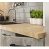 Zestaw szafek kuchennych z witryną OLIWIA 1.8m beton H720