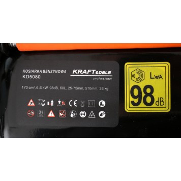 KOSIARKA SPALINOWA 6,62kW 9KM KD5080