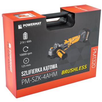 SZLIFIERKA AKUMULATOROWA PM-SZK-4AHM