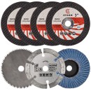 Zestaw tarcz do szlifierki RTSZK0134-ZTA