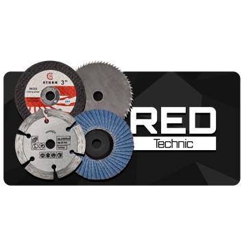 Zestaw tarcz do szlifierki RTSZK0134-ZTA