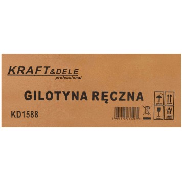 GILOTYNA RĘCZNA 5" DO BLACHY STALOWEJ PRĘTÓW NOŻYCE