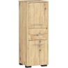 Meuble de salle de bain 30x85x30cm Bois naturel