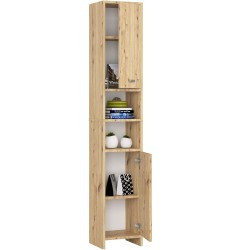 REGAŁ ŁAZIENKOWY BETI 2D 1W DĄB ARTISAN
