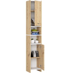 Colonne Meuble étagère salle de bain 32X28X180 cm