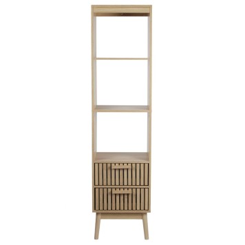 Meuble colonne 2 tiroirs salle de bain  40 x 160 x 30 cm