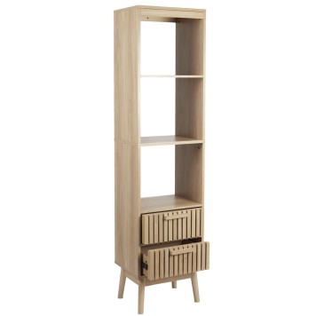 Meuble colonne 2 tiroirs salle de bain  40 x 160 x 30 cm