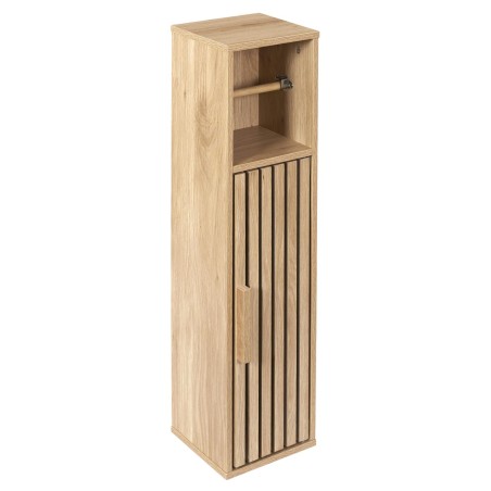 Meuble colonne wc avec dérouleur papier wc  20 x 78 x 19 cm