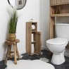 Meuble colonne wc avec dérouleur papier wc  20 x 78 x 19 cm