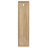 Meuble colonne wc avec dérouleur papier wc  20 x 78 x 19 cm