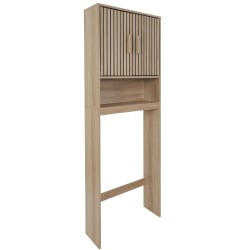 Meuble rangement wc 60 x 166 x 20 cm