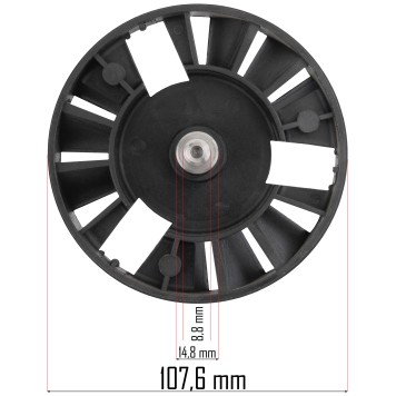 Koło pasowe (duże) do kosiarki elektrycznej PM-KSE-2200MN-KP1
