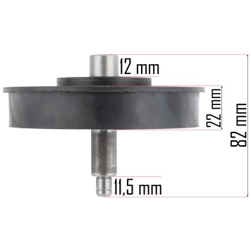 Koło pasowe (duże) do kosiarki elektrycznej PM-KSE-2200MN-KP1