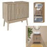 Meuble salle de bain sous vasque 60 x 70 x 30 cm