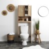 Meuble rangement wc  60 x 166 x 20 cm