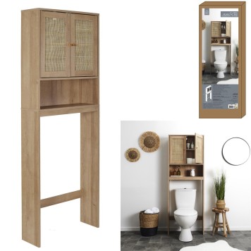 Meuble rangement wc  60 x 166 x 20 cm