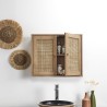 Armoire murale rotin  60 x 50 x 20 cm