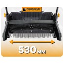 Zbieracz do liści zamiatarka ręczna PM-ZDL-530M