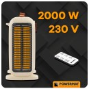 GRZEJNIK TERMOWENTYLATOR PM-TWE-2000D-LCD