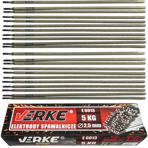 ELEKTRODY SPAWALNICZE 2,5x300mm (5kg) VERKE