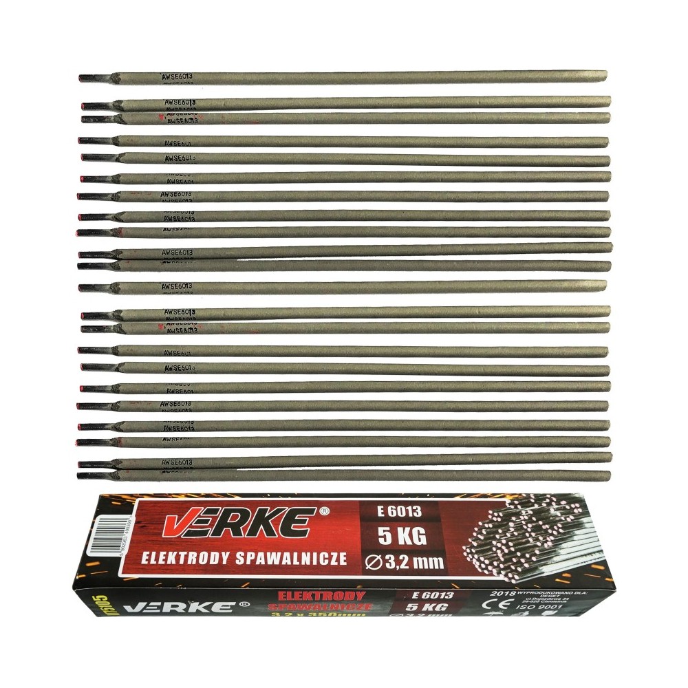 ELEKTRODY SPAWALNICZE 3,25x350mm (5kg) VERKE ELEKTRODY SPAWALNICZE 3,25x350mm (5kg) VERKE