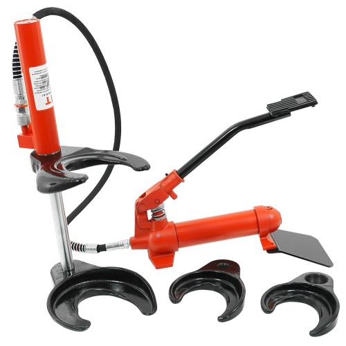 ŚCIĄGACZ HYDRAULICZNY DO SPRĘŻYN 1T POMPA-SIŁOWNIK UCHWYT NOŻNY VERKE