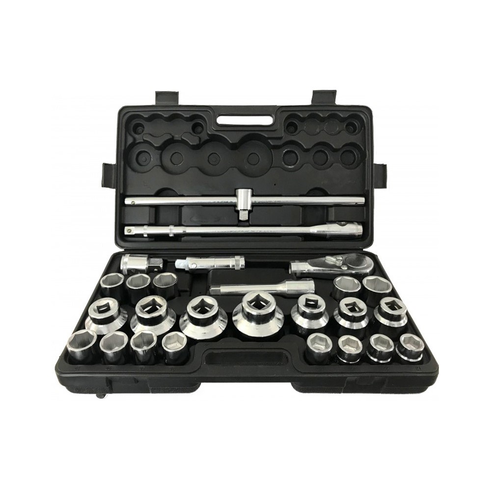 ZESTAW KLUCZY NASADOWYCH 26 SZT 3/4"-1" VERKE LIGHT DUTY ZESTAW KLUCZY NASADOWYCH 26 SZT 3/4"-1" VERKE LIGHT DUTY