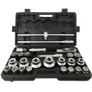 ZESTAW KLUCZY NASADOWYCH 26 SZT 3/4"-1" VERKE LIGHT DUTY