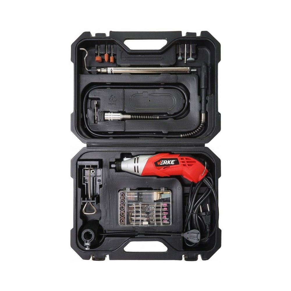 SZLIFIERKA MINI 170 W, 126 SZT VERKE SZLIFIERKA MINI 170 W, 126 SZT VERKE