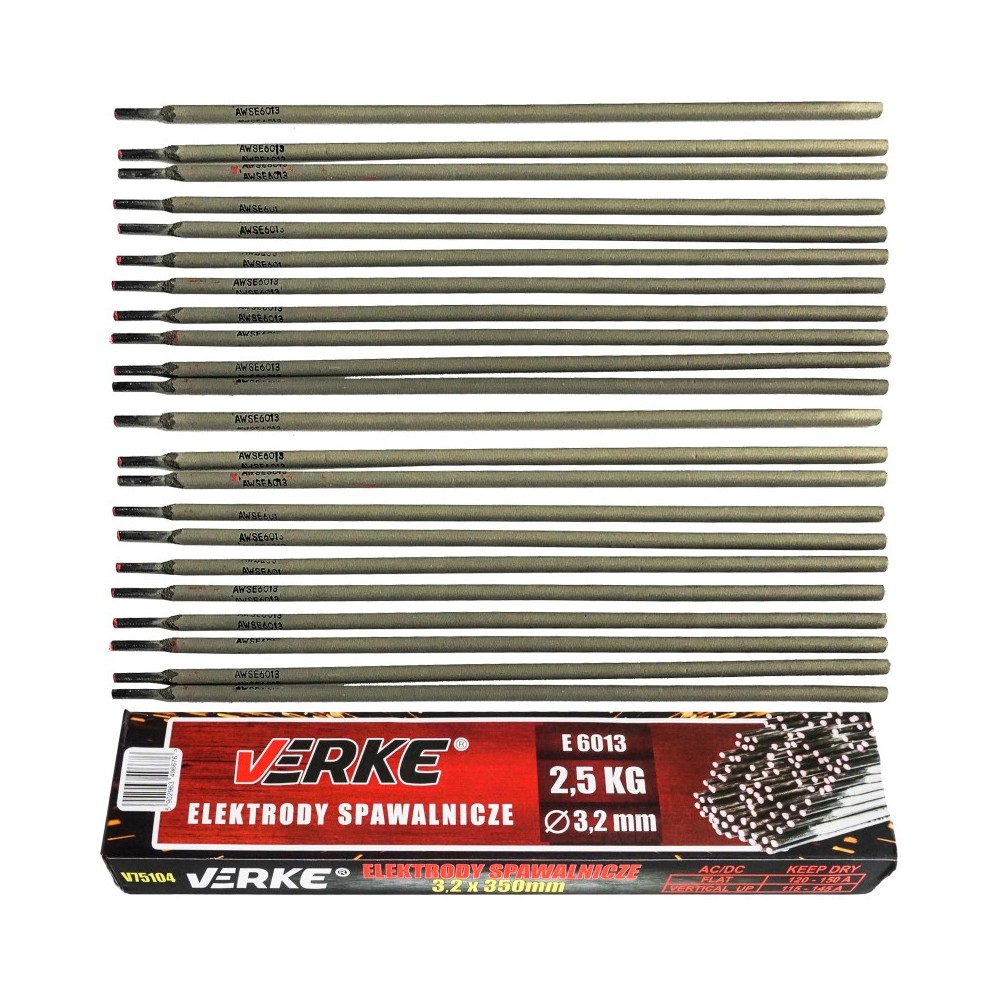 ELEKTRODY SPAWALNICZE 3,25x350mm (2,5kg) VERKE ELEKTRODY SPAWALNICZE 3,25x350mm (2,5kg) VERKE