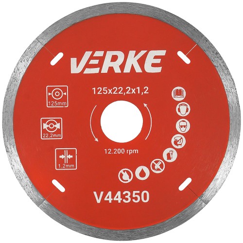 TARCZA DIAMENTOWA 125x22,2x1,2 mm VERKE