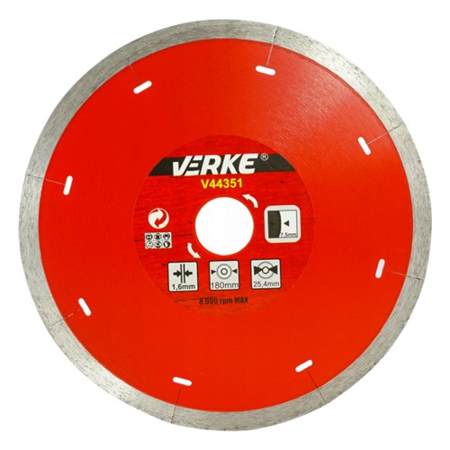 TARCZA DIAMENTOWA 180x25,4x1,6 mm VERKE