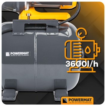 Pompa hydroforowa ze zbiornikiem PM-HD-19J