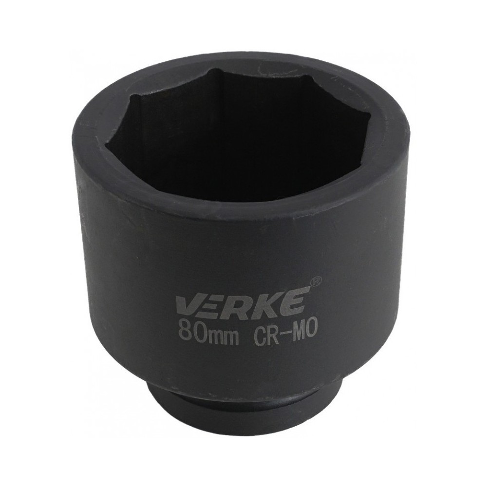 NASADKA UDAROWA 1" OŚMIOKĄTNA 80 MM VERKE NASADKA UDAROWA 1" OŚMIOKĄTNA 80 MM VERKE